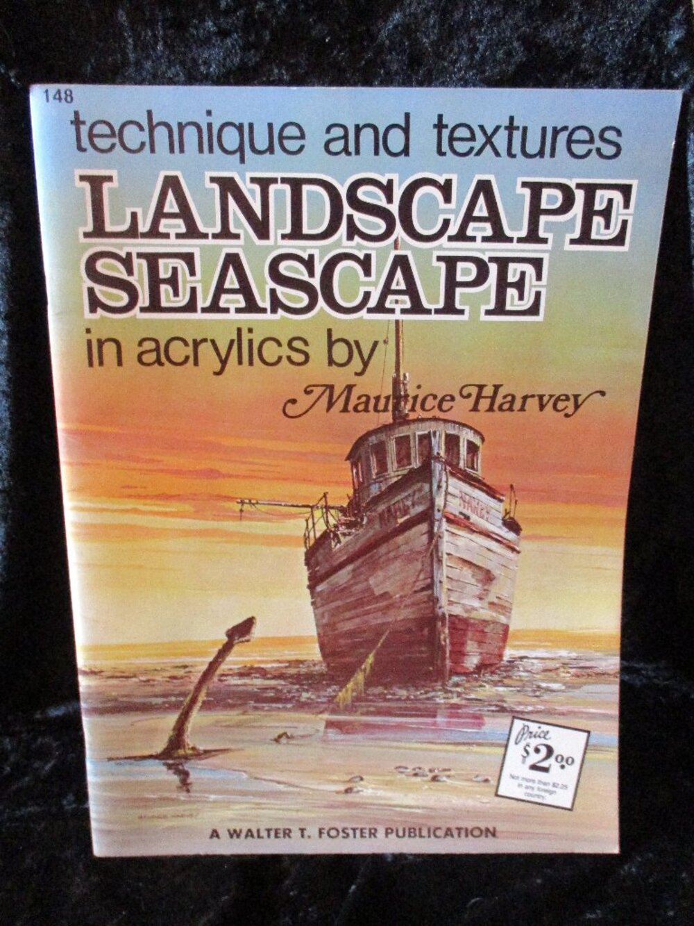 Landscape & Seascape Technique & Textures in Acrylics by Maurice Harvey #148